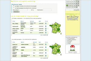 Accueil du site Tribu covoiturage